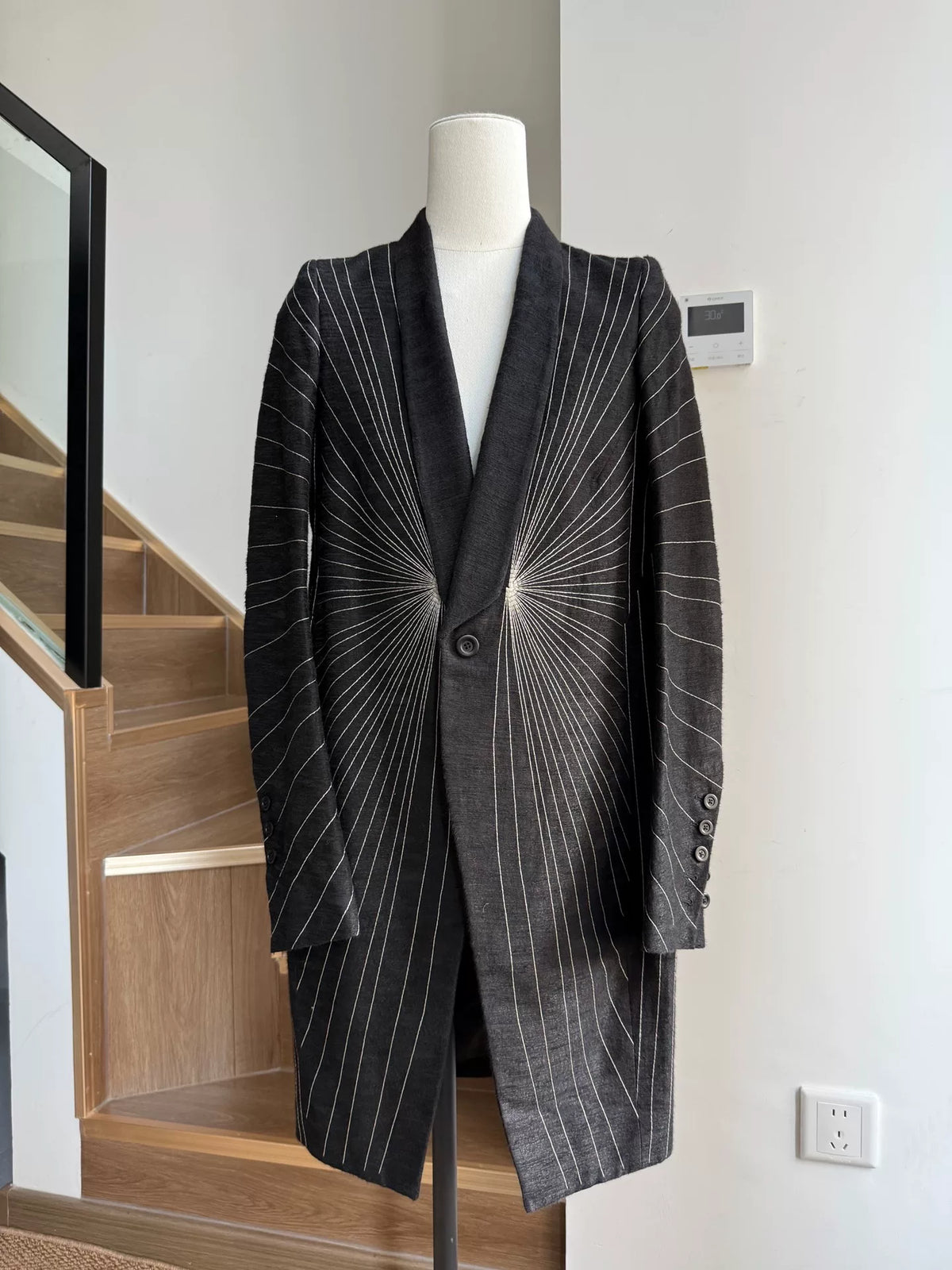 Rick Owens SS17 Ray Blazer Coat