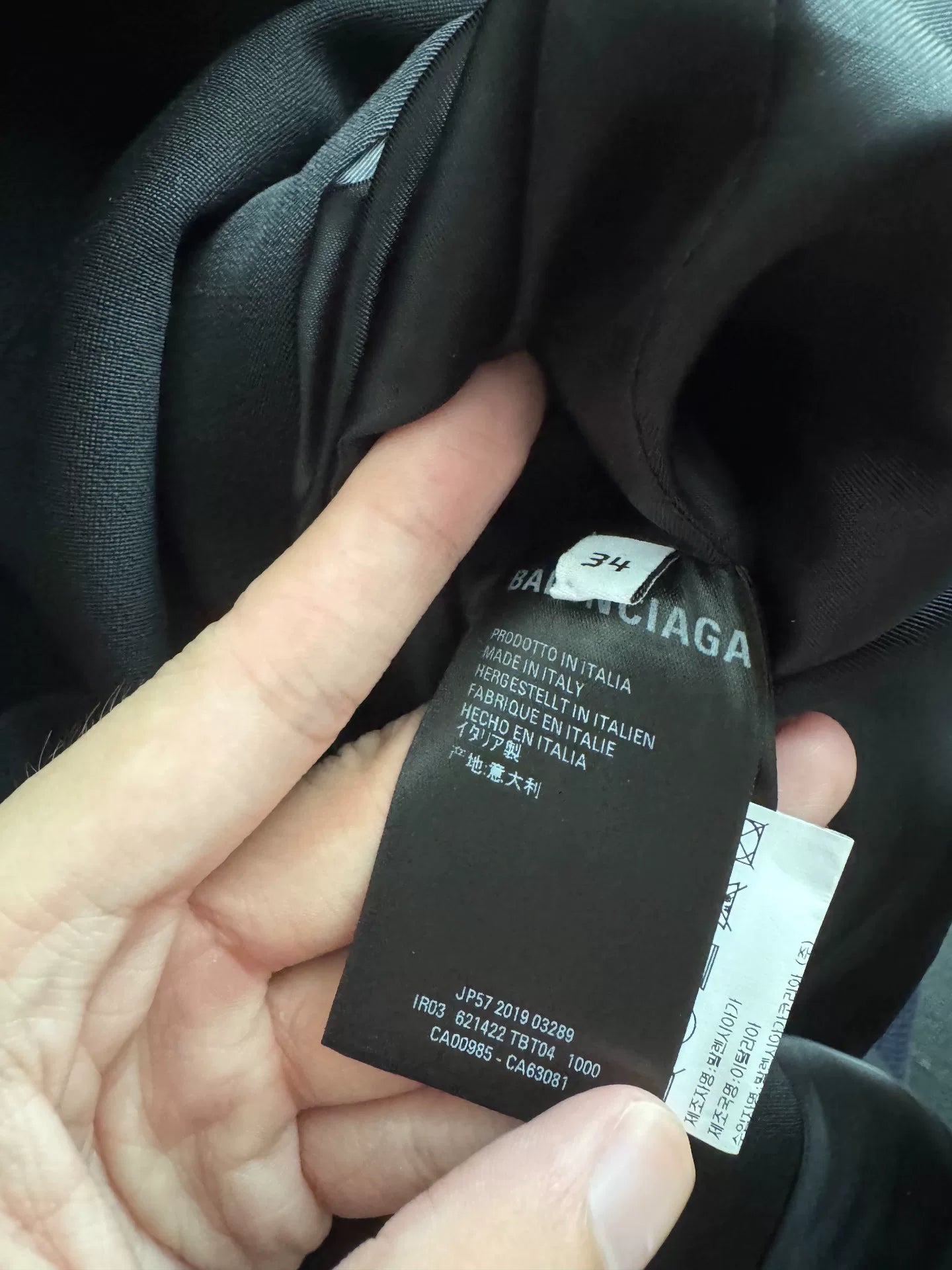 Balenciaga 20SS Runway Suit Coat
