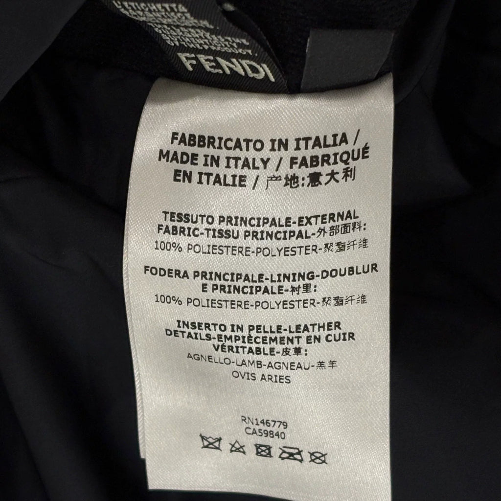 Fendi Black Little Monster Down Vest