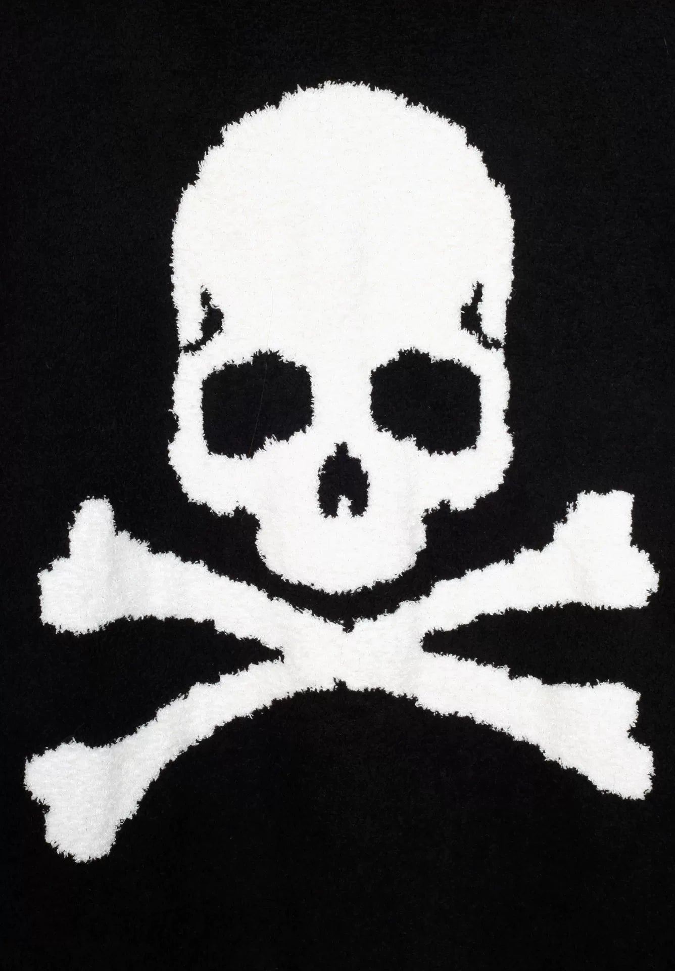 Mastermind Japan × Barefoot Dreams Terry Ron Herman Skull Hoodie