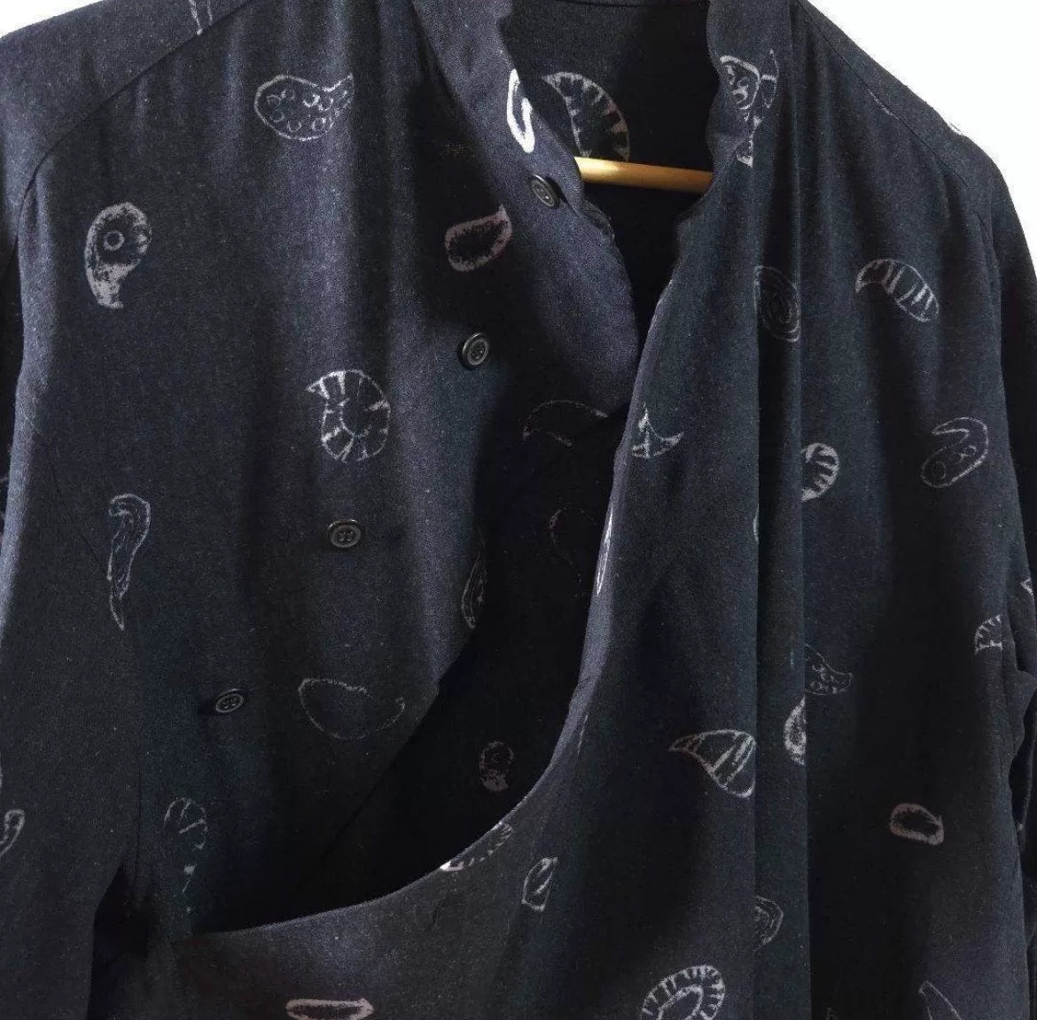 Issey Miyake AW94 Silk Long Sleeve Shirt