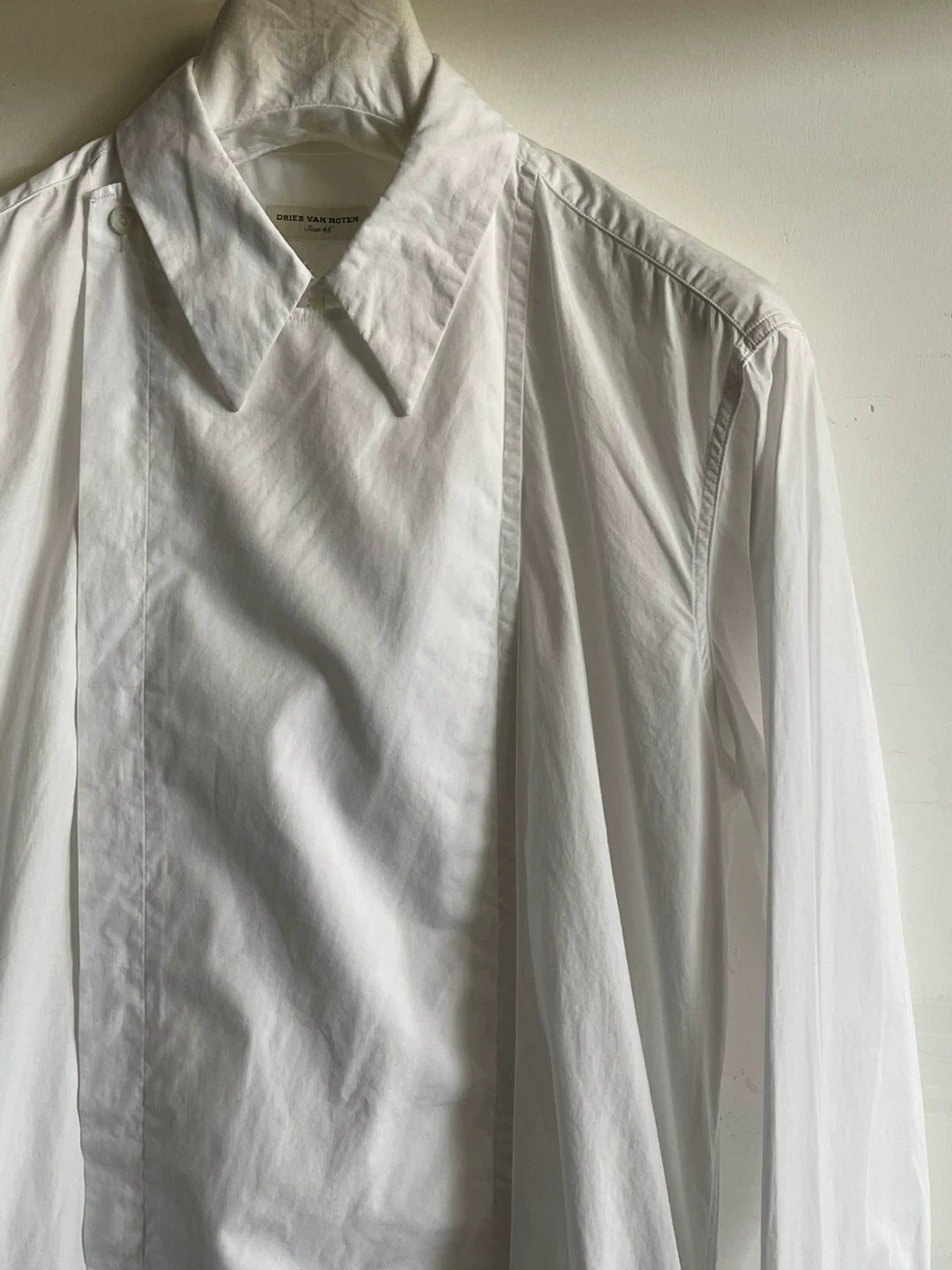 Dries Van Noten FW12 Showpiece Double-Breasted Double-Button Shirt