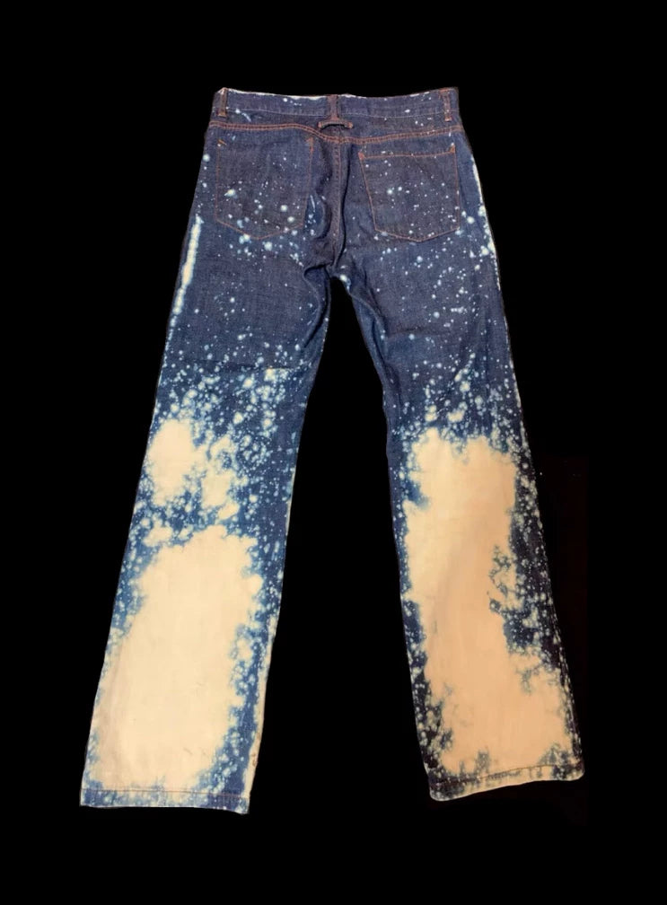 Jean Paul Gaultier Paint-Splatter Jeans