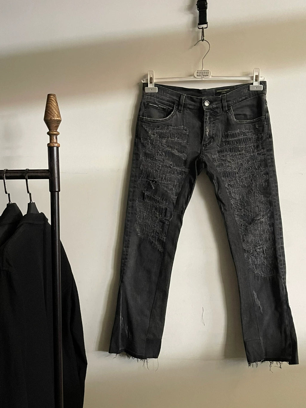 Dolce&Gabbana Damaged Patch Jeans