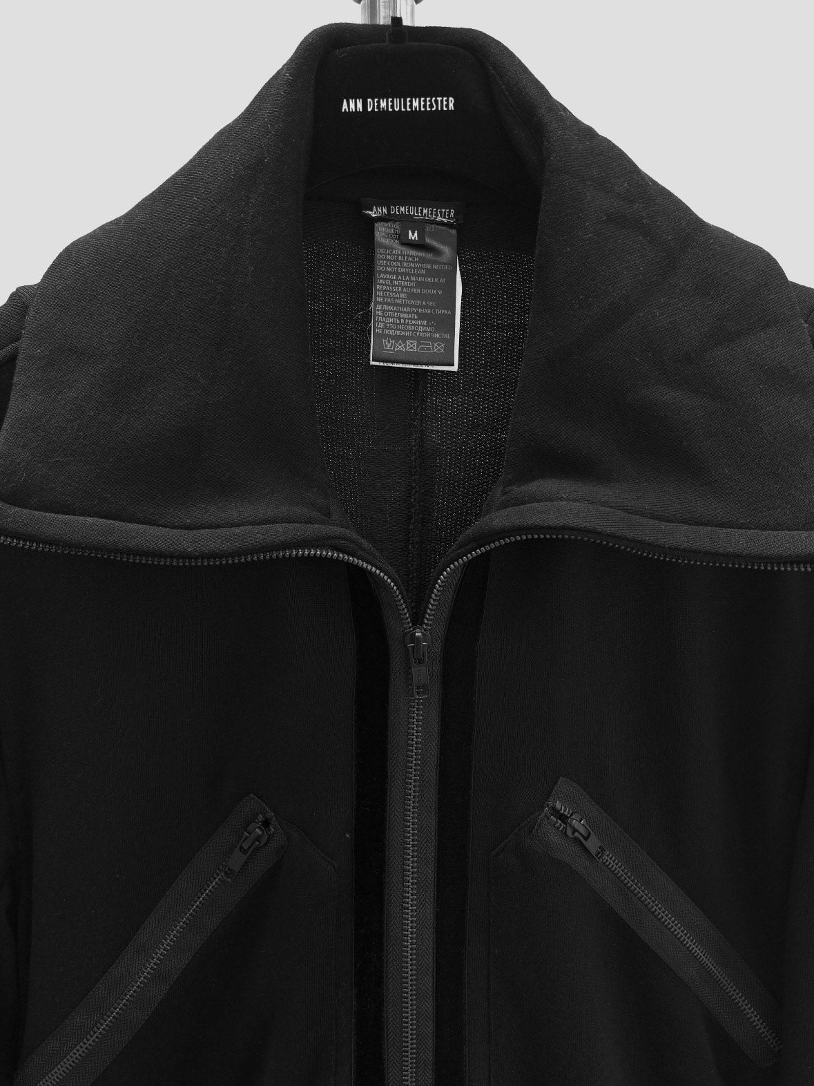 Ann Demeulemeester FW16 Runway Zip Jacket
