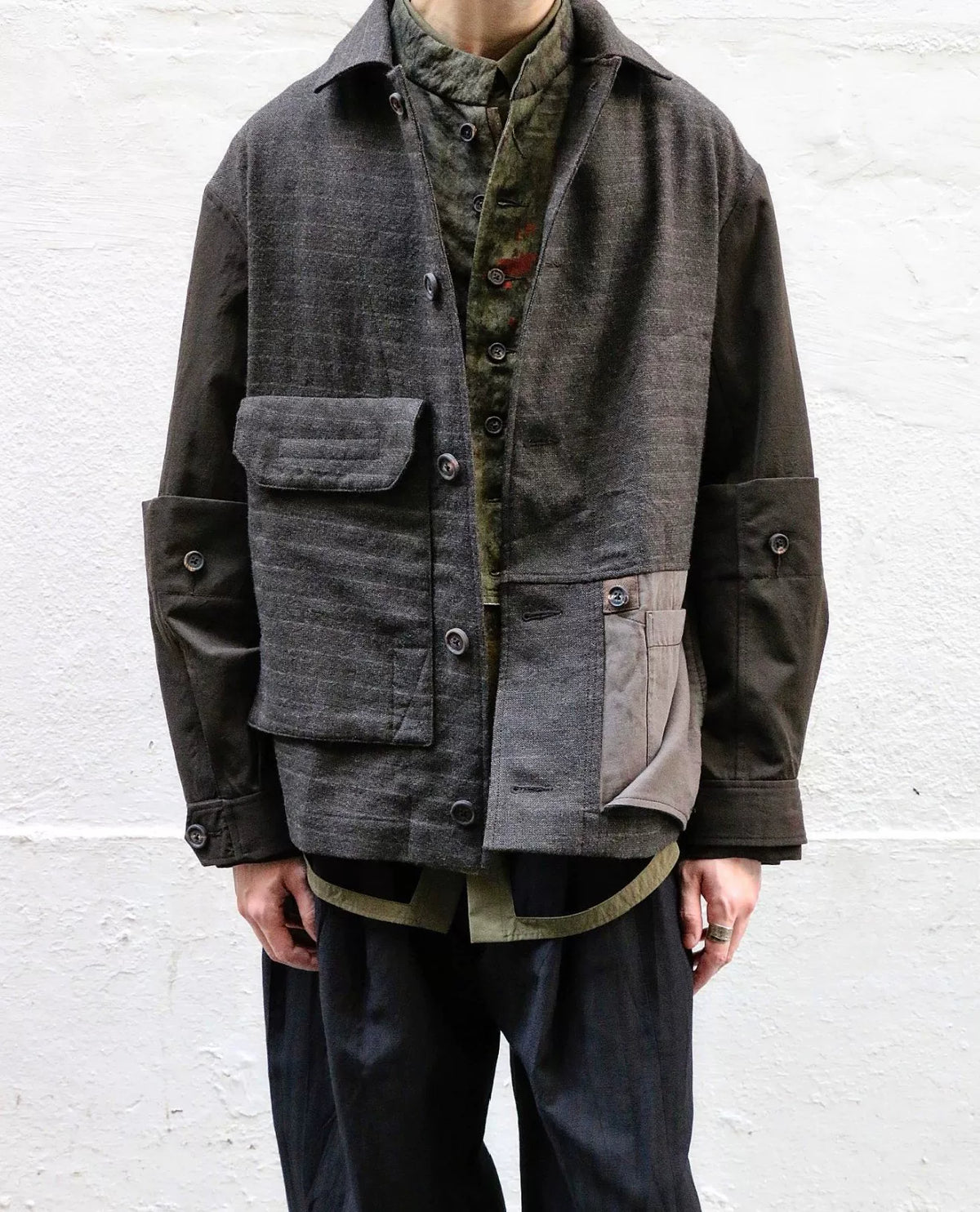 Ziggy Chen 21AW Suzhou Garden Deconstructed Multi-Way Jacket Outerwear