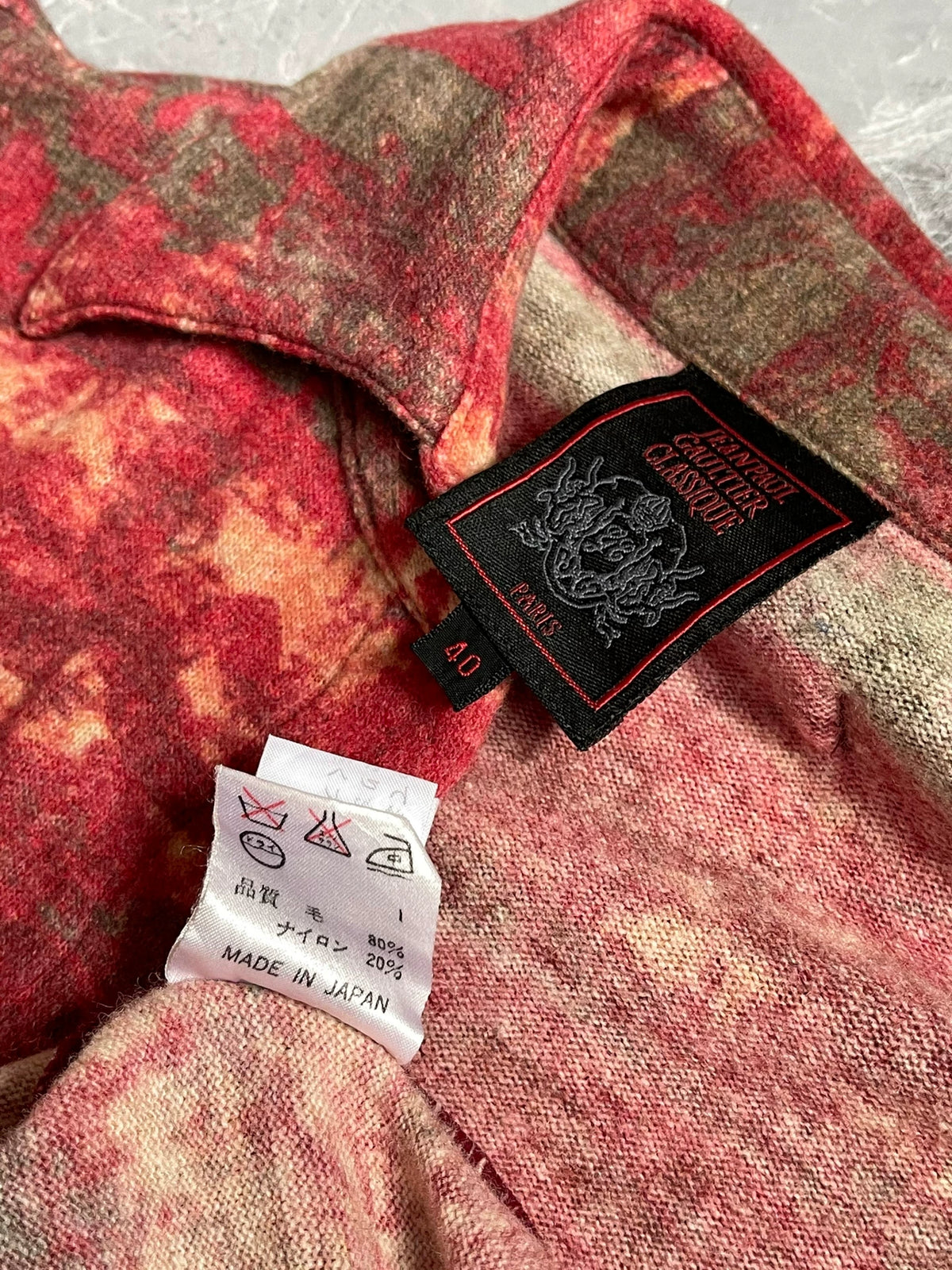 Jean Paul Gaultier Wool Knit Sweater