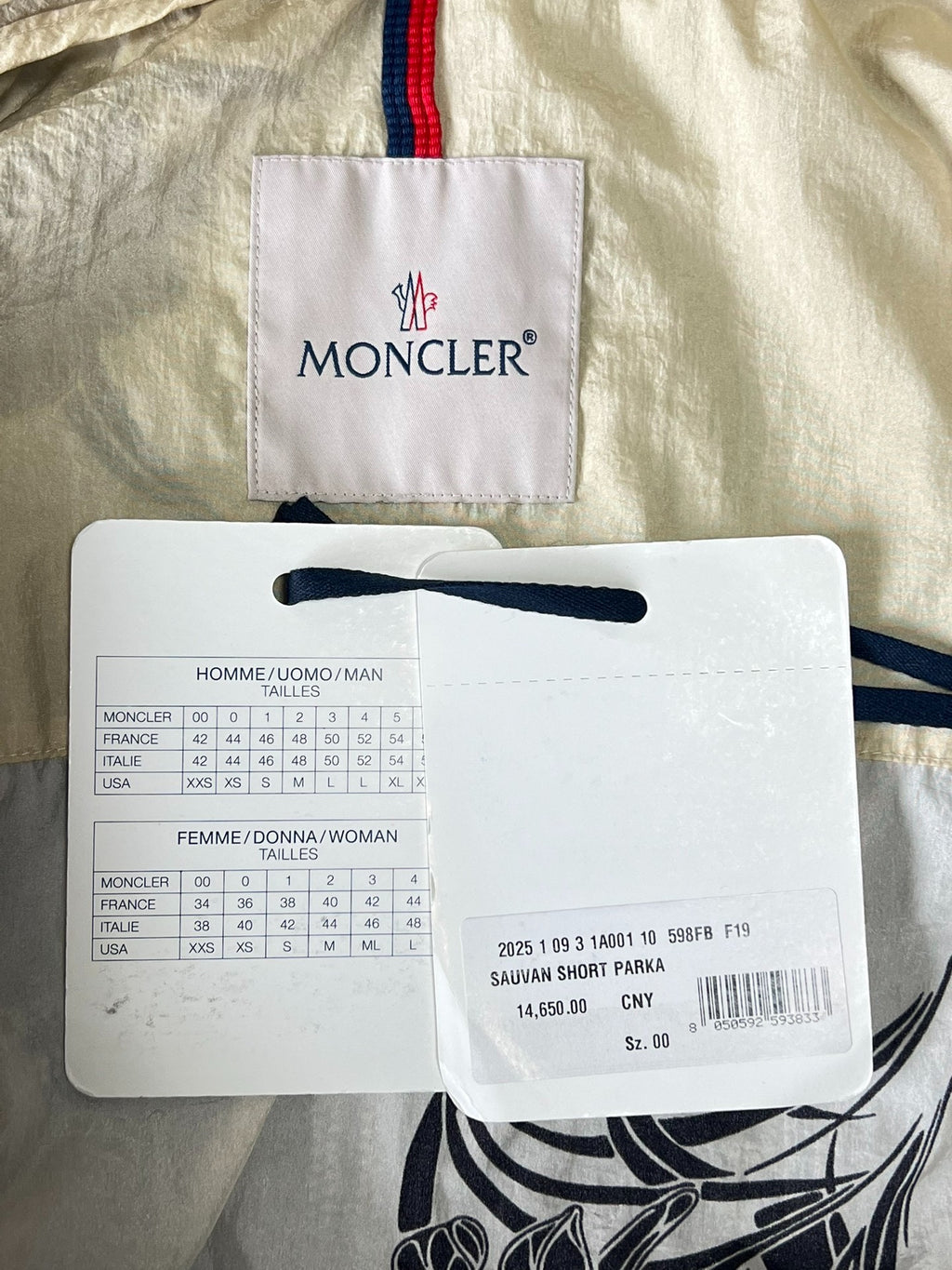 Moncler Sauvan Short Hooded Windbreaker Jacket