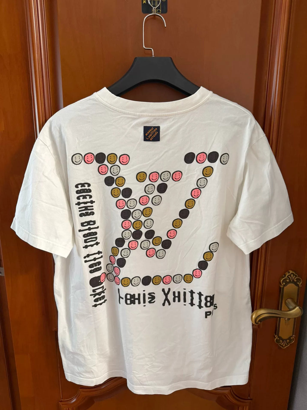 Louis Vuitton × CpfM Smiley Logo Short Sleeve Top