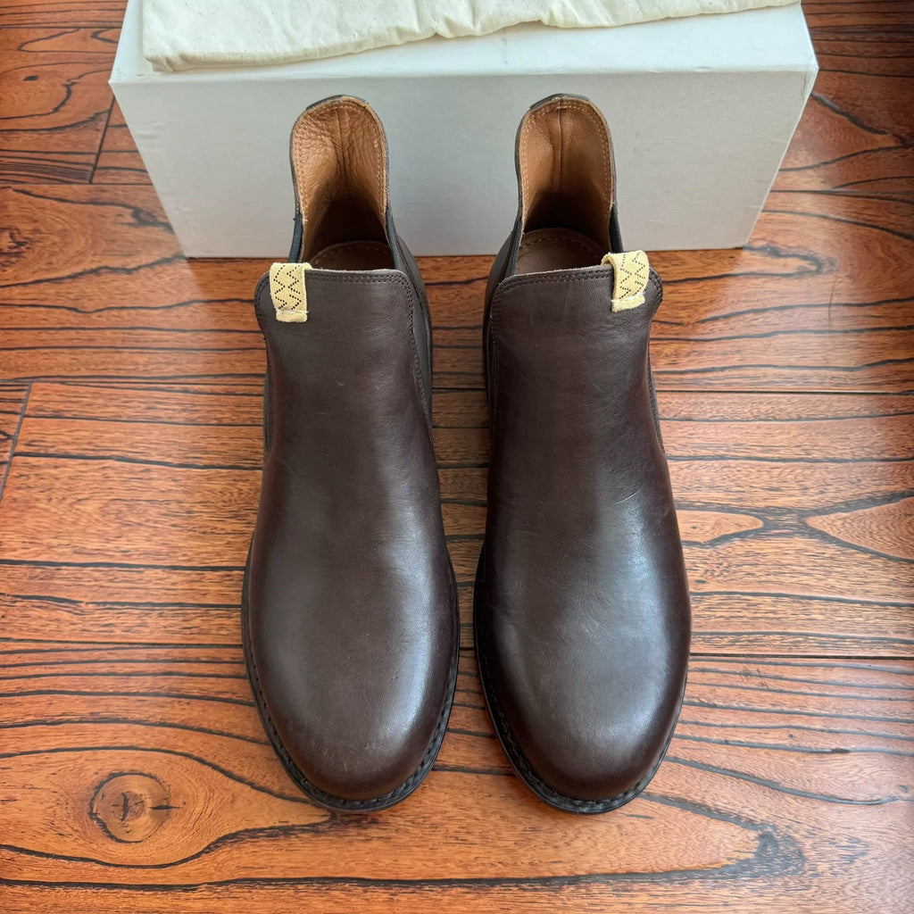 Visvim 24aw Gornergrat mid-folk Chelsea boots