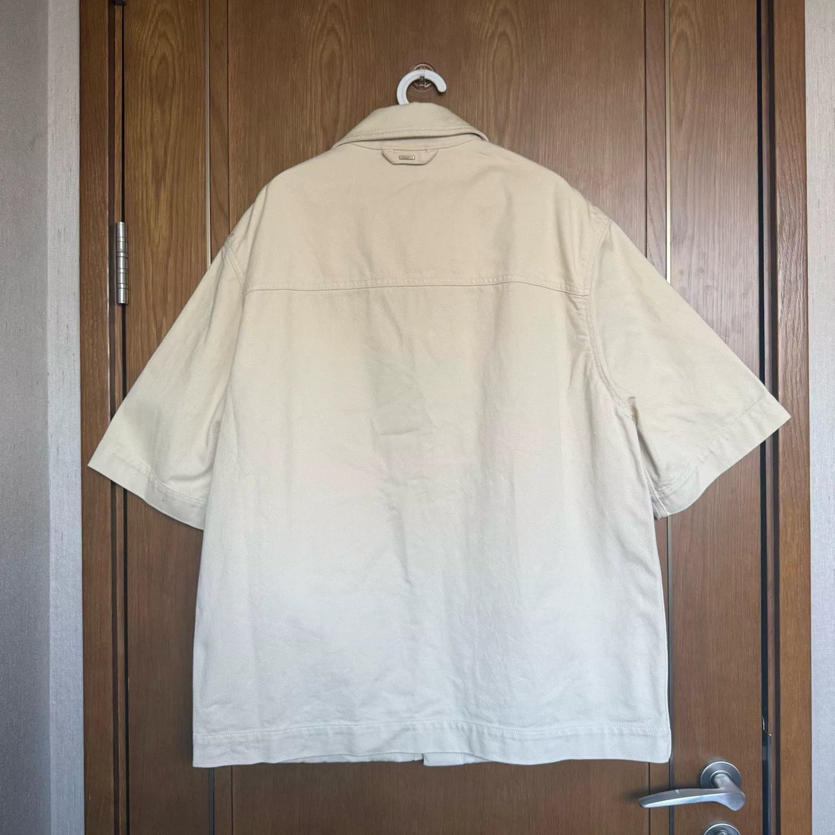 Louis Vuitton Beige Lumberjack Print Short Sleeve Shirt