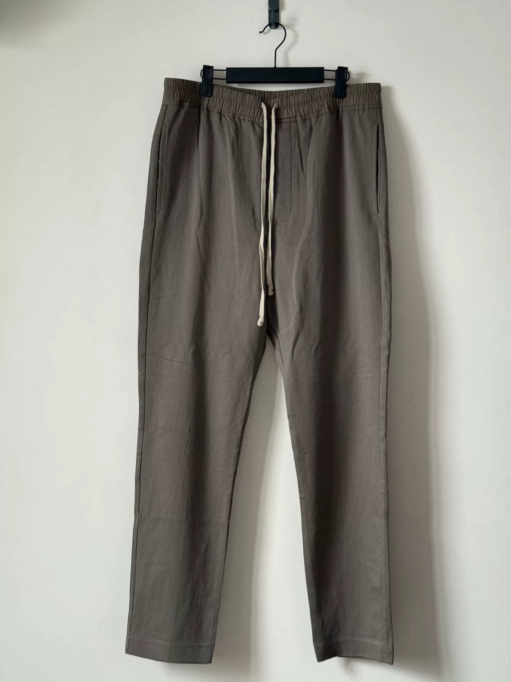 Rick Owens Mainline Astaire Wool Straight-Leg Pants