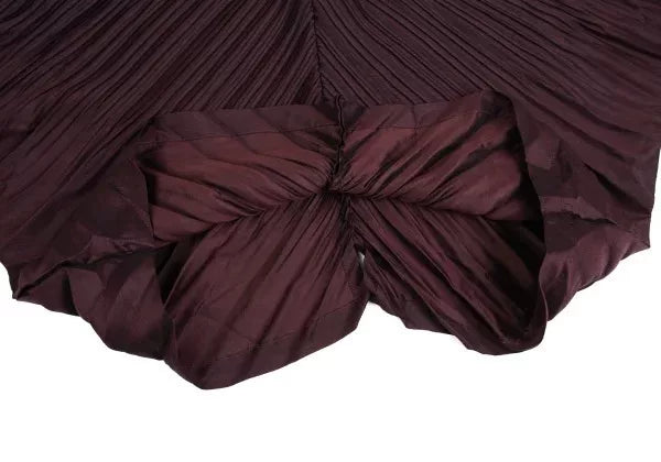 Issey Miyake Vintage Red Main Line Pleated Top