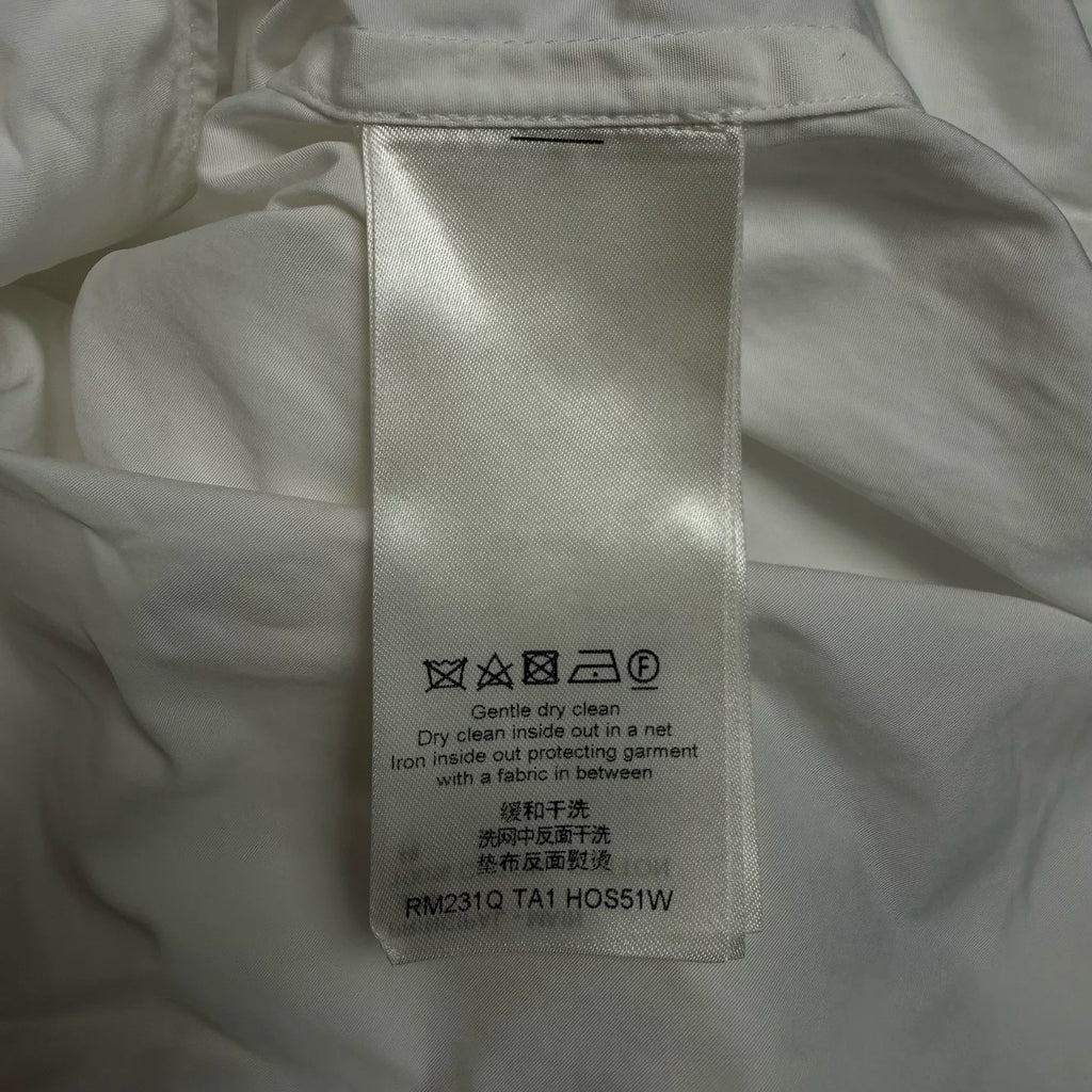 Louis Vuitton White Embroidered Shirt