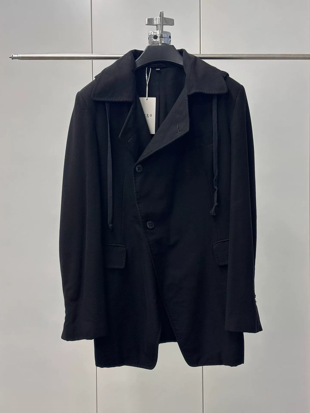 Ann Demeulemeester｜00'S Asymmetric Diagonal Cut Suit Jacket