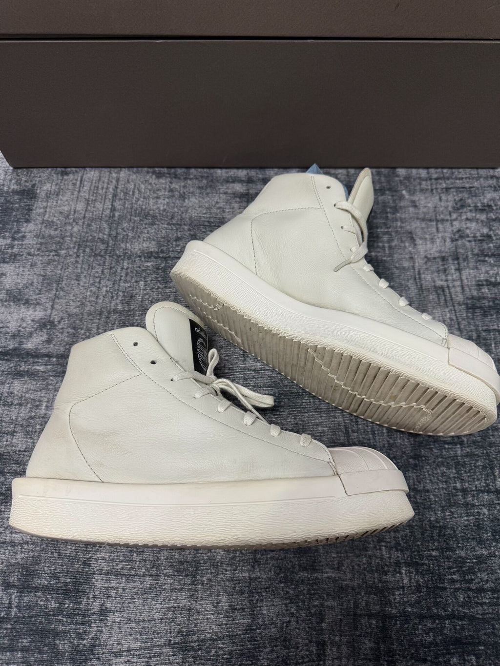 Rick Owens Leather Sneakers