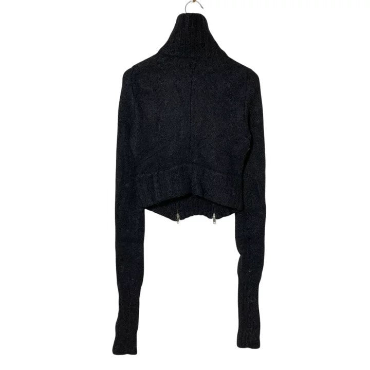Ann Demeulemeester Alpaca Zip-Up Jacket