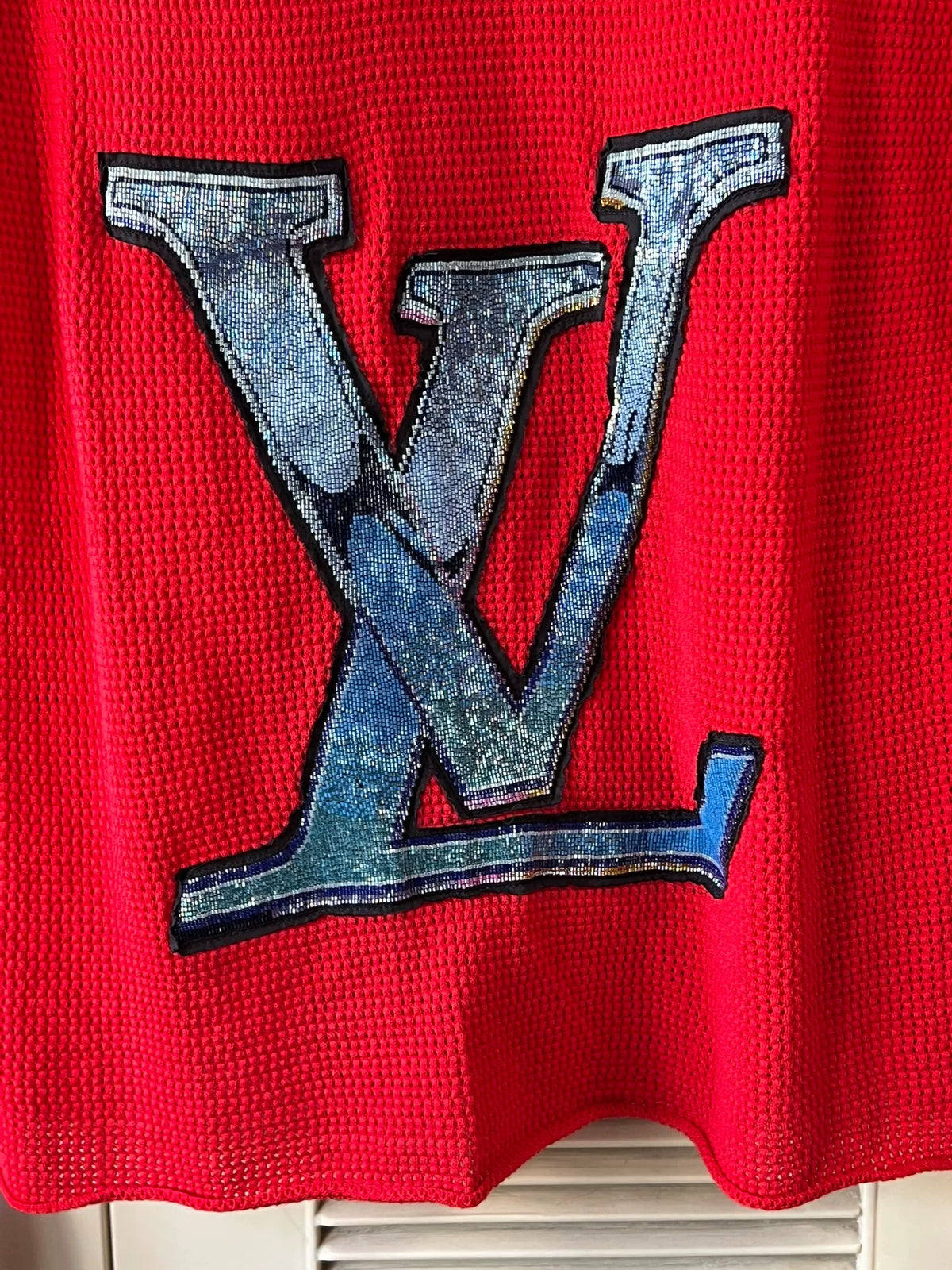 Louis Vuitton Red Sweater