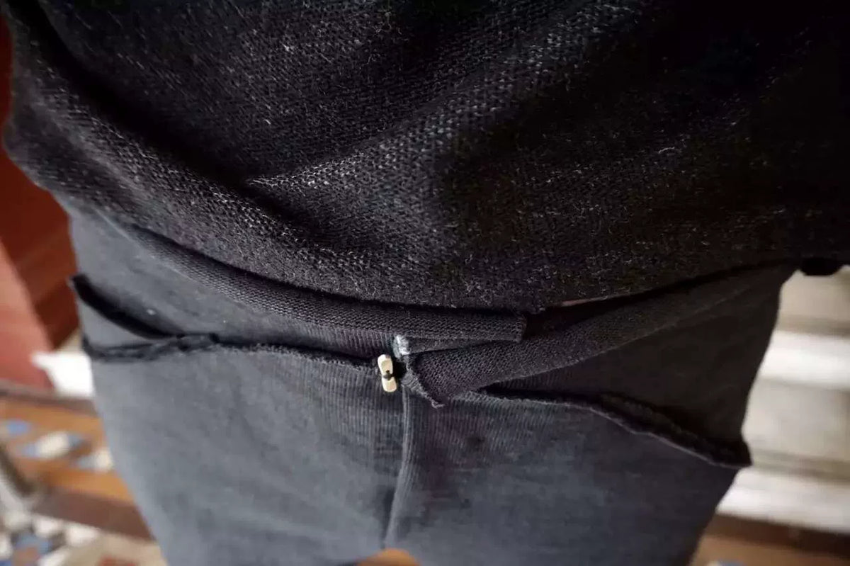 M.A+ FW15 Black 5 Pockets Cotton Trousers