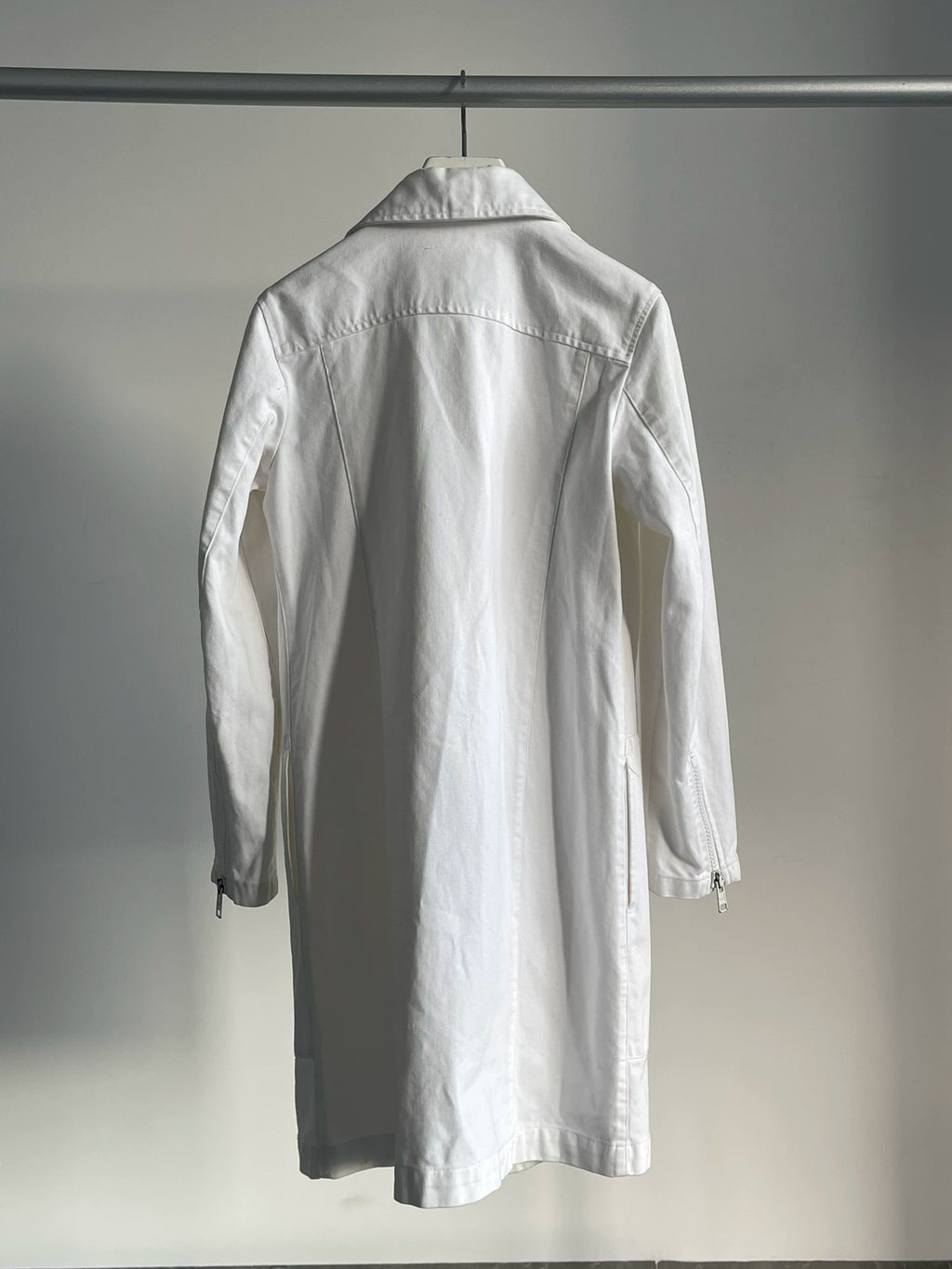 Maison Martin Margiela 1990s White Denim Jacket