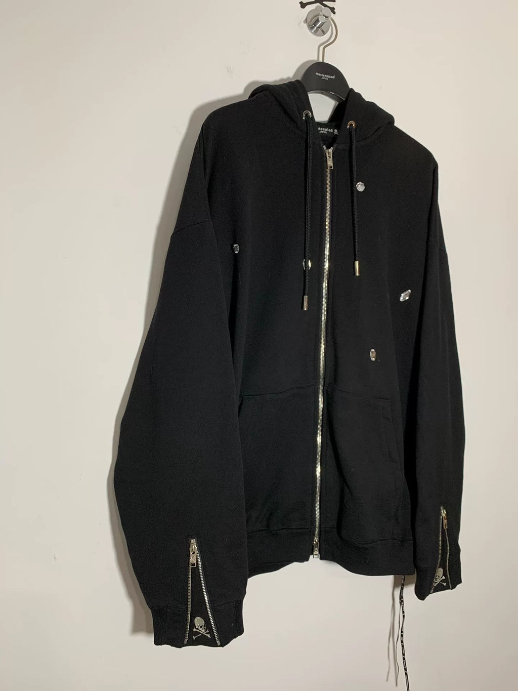 mastermind Japan Skull Stone Logo Hooded Jacket