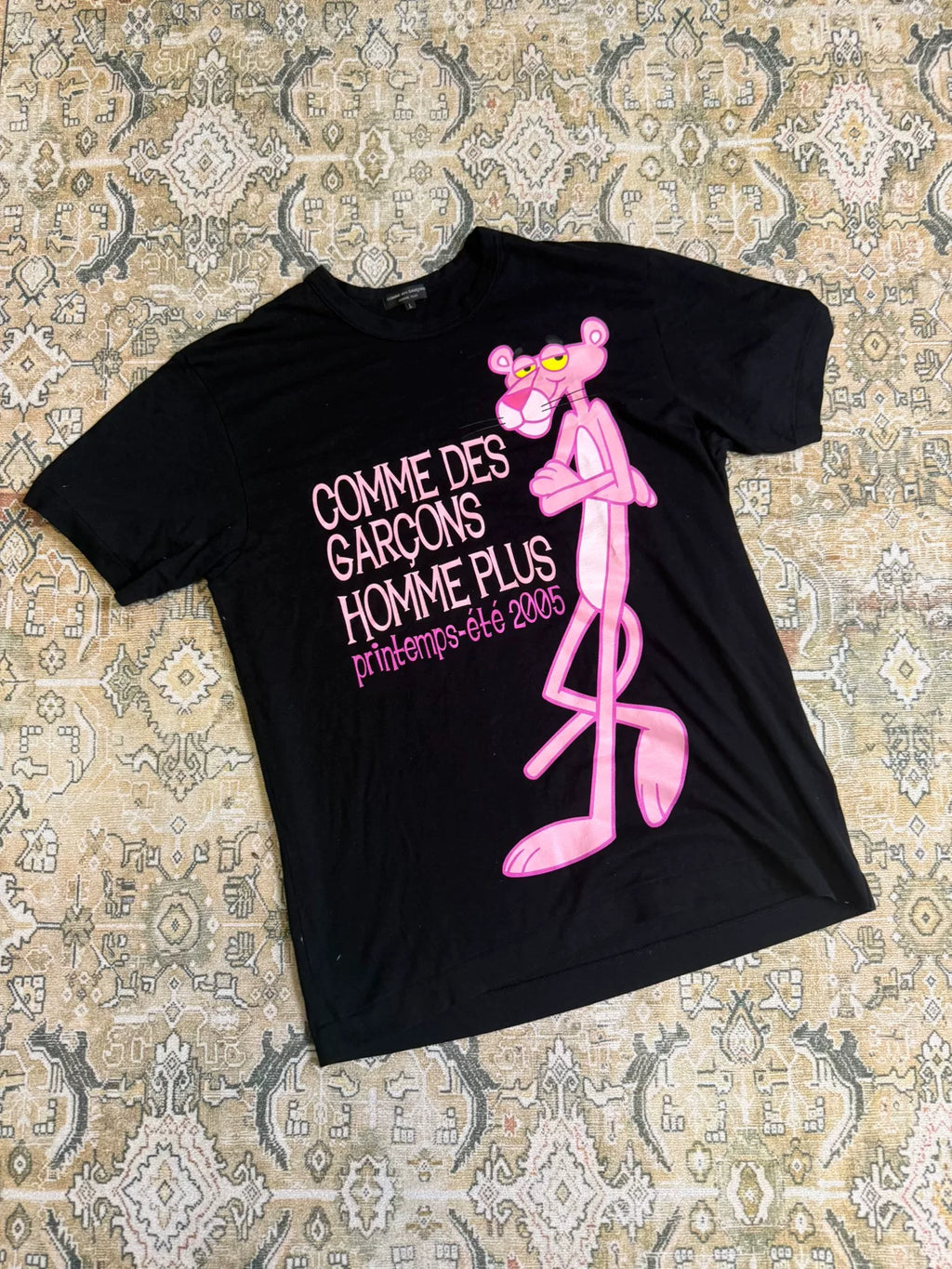 Comme Des Garcons Pink Panther Top