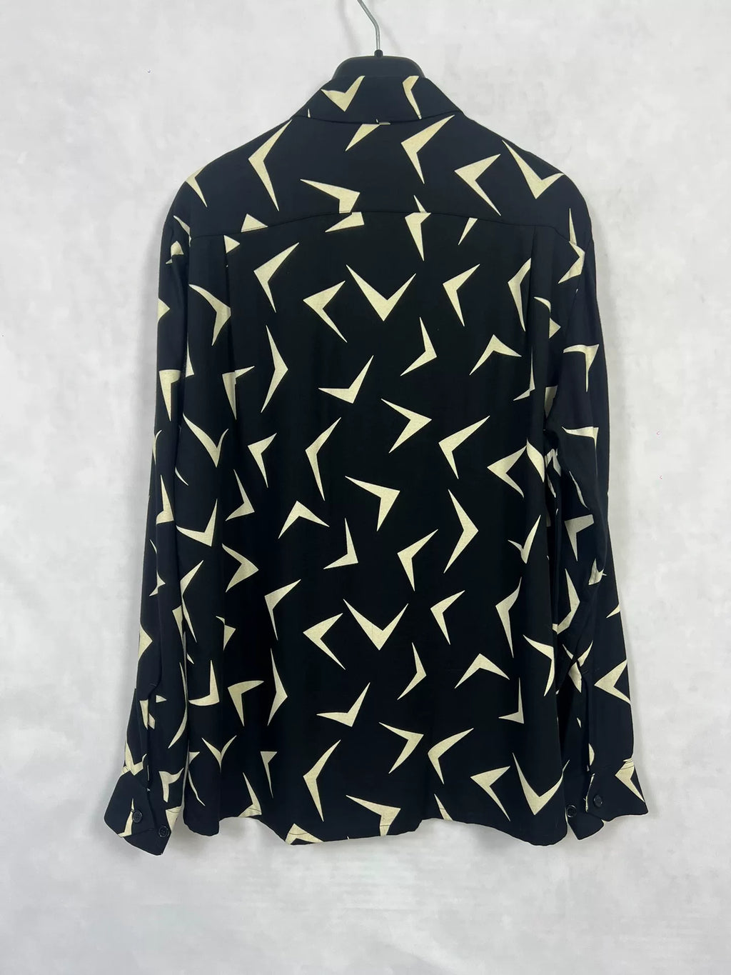 Saint Laurent 15FW Boomerang Print Button-Up Shirt