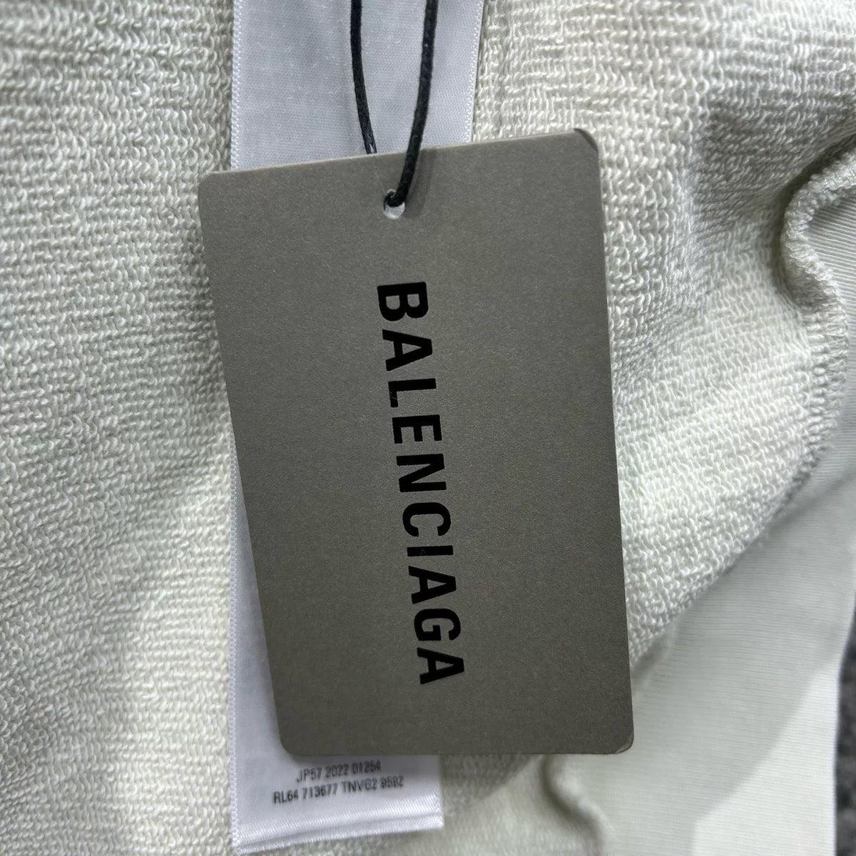 Balenciaga White Wave Coca‑Cola Hooded Sweater