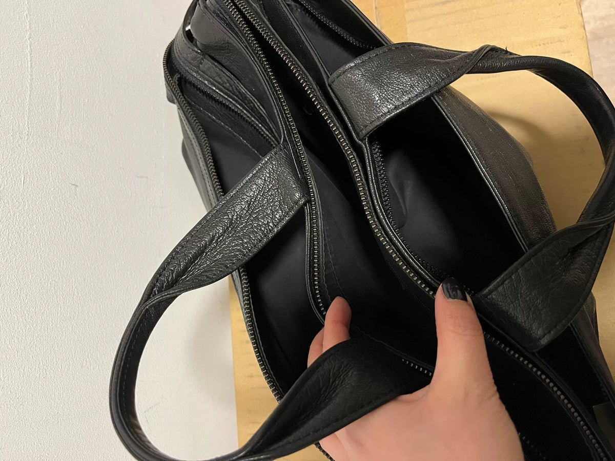 Yohji Yamamoto Zipper Handbag