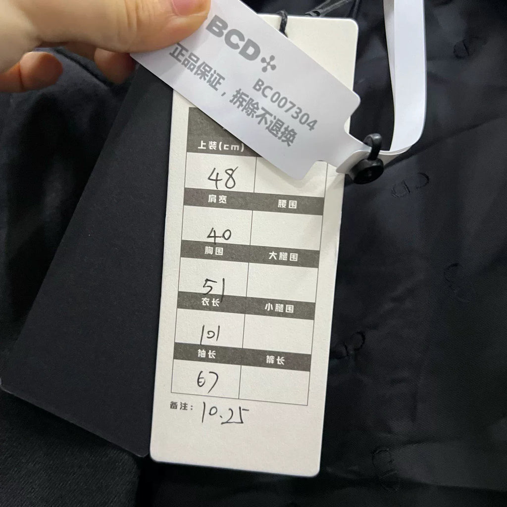 Dior Black Belted Coat