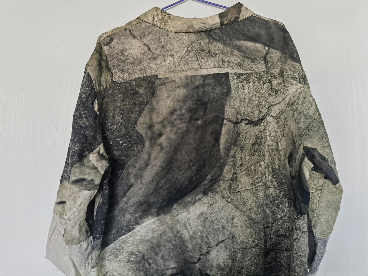 ziggy chen 21aw Taihu Stone Double-Wear Shirt