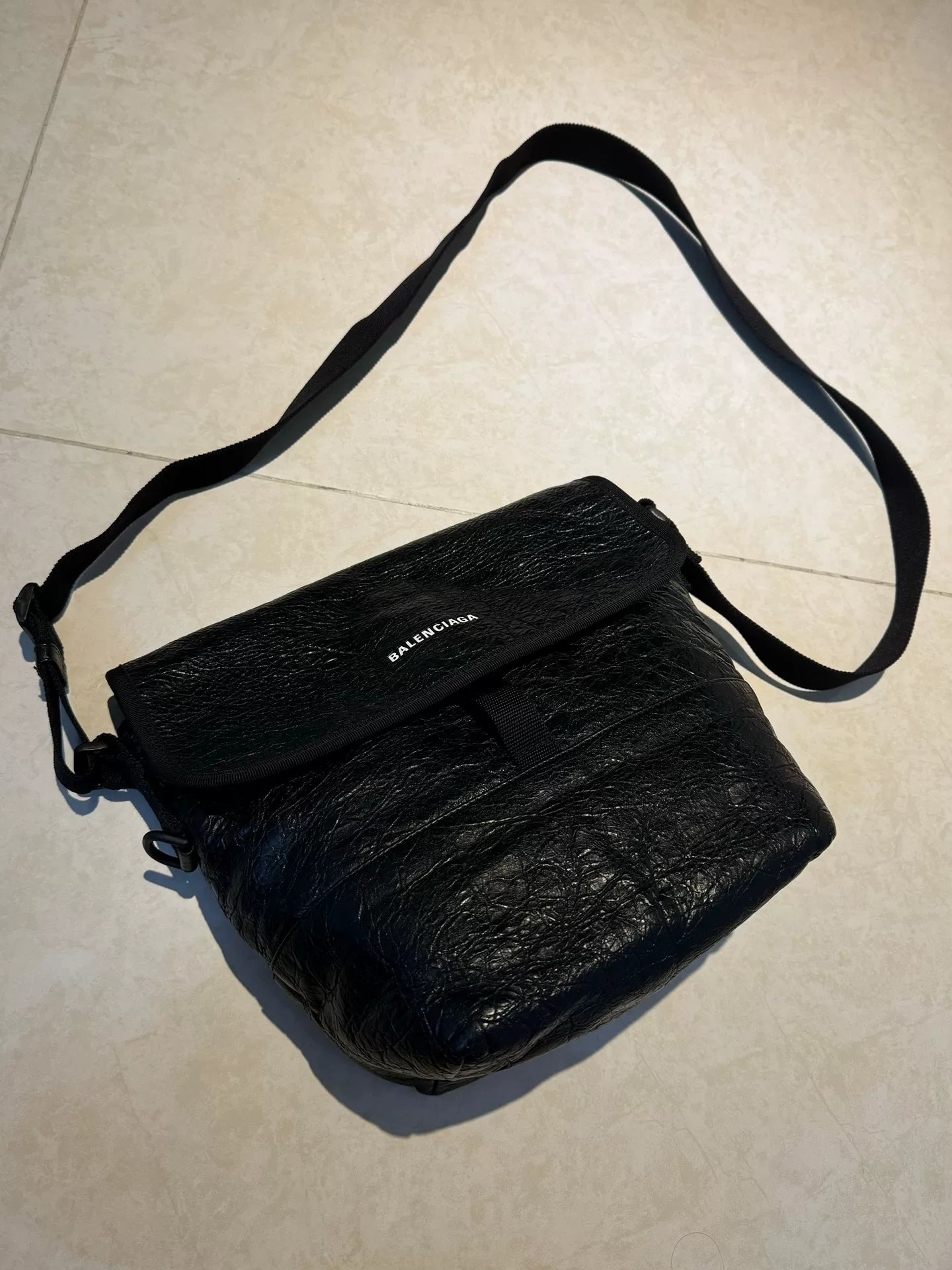 Balenciaga Explorer Crossbody Black Bag