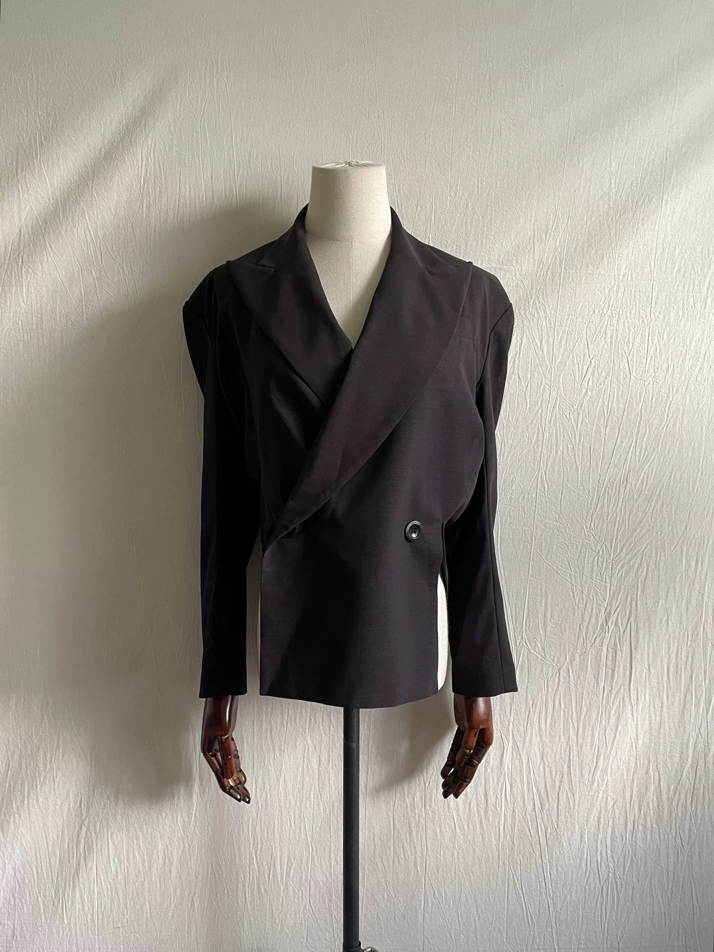 Yohji Yamamoto 01SS Deconstructed  Wool Jacket