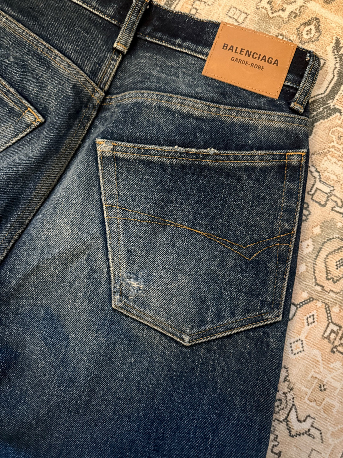 BALENCIAGA Relaxed Heavyweight Jeans
