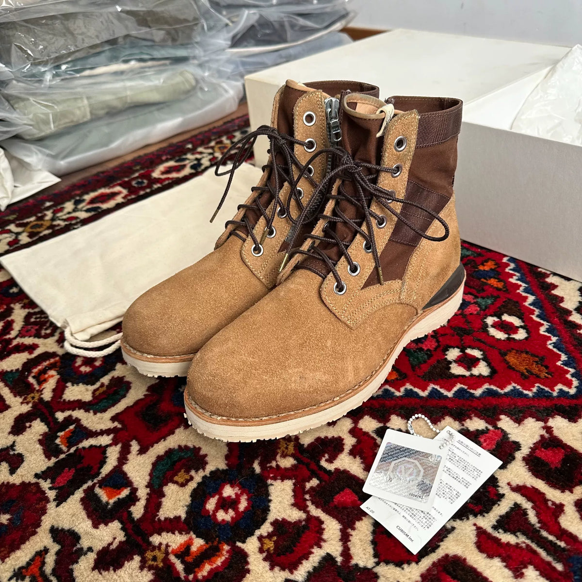 VISVIM 18SS SPOT 7-HOLE Boots