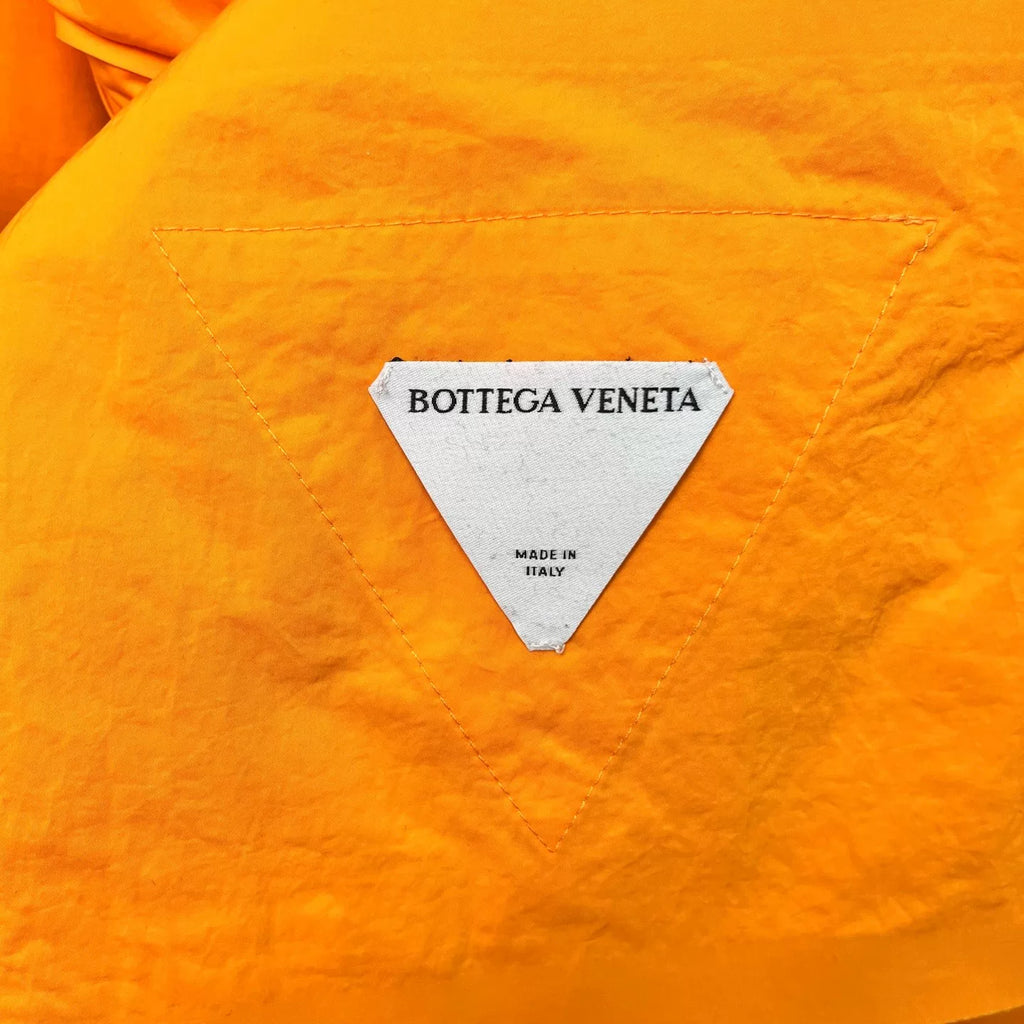 Bottega Veneta Orange Woven Down Vest