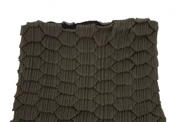Issey Miyake Vintage Brown Pleated Dress