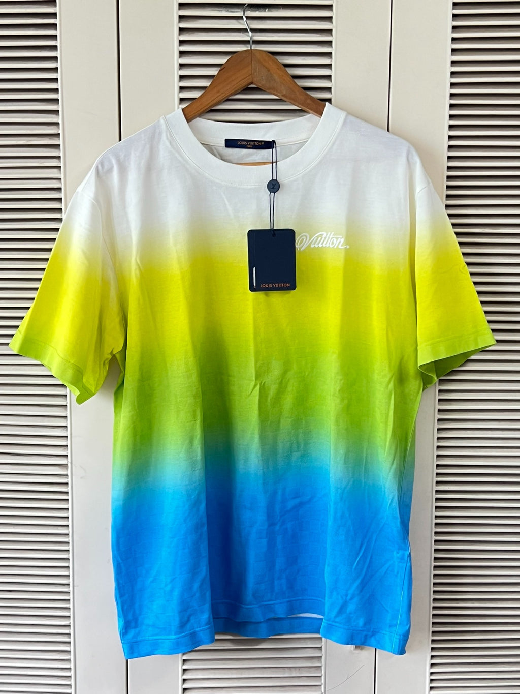 Louis Vuitton XL Short Sleeve Top Vuittonlv Gradient T-Shirt