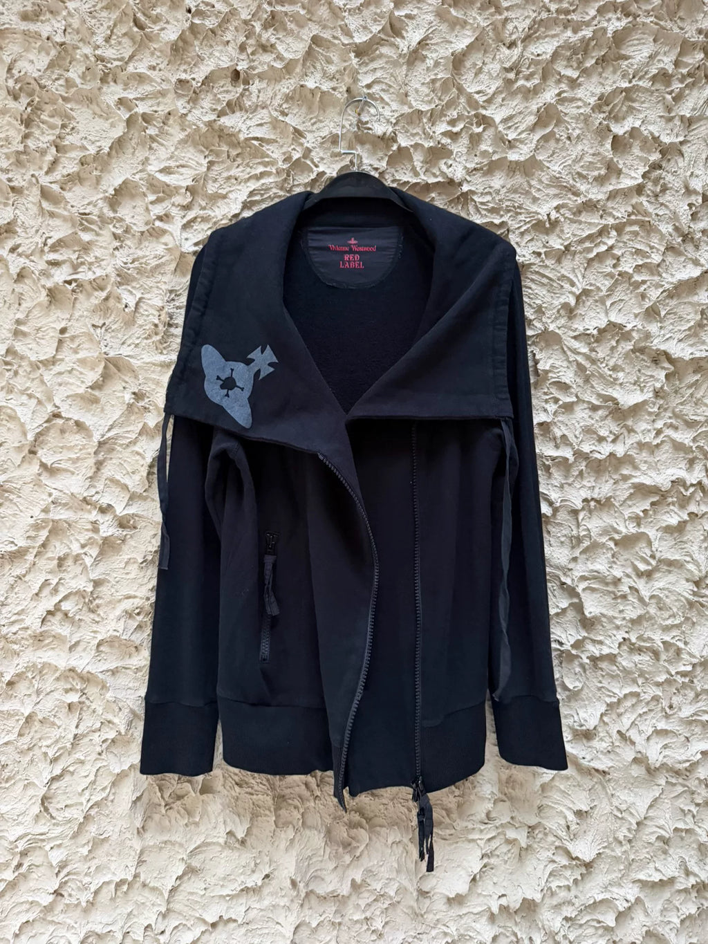 Vivienne Westwood Saturn Notched Lapel Asymmetric Pull Jacket