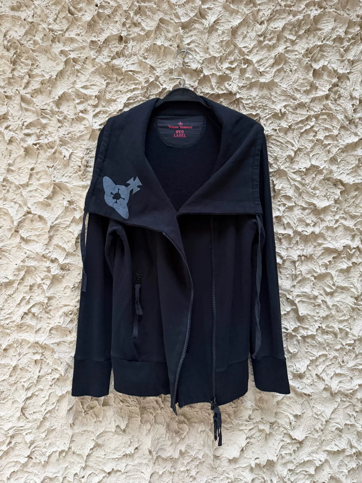 Vivienne Westwood Saturn Notched Lapel Asymmetric Pull Jacket