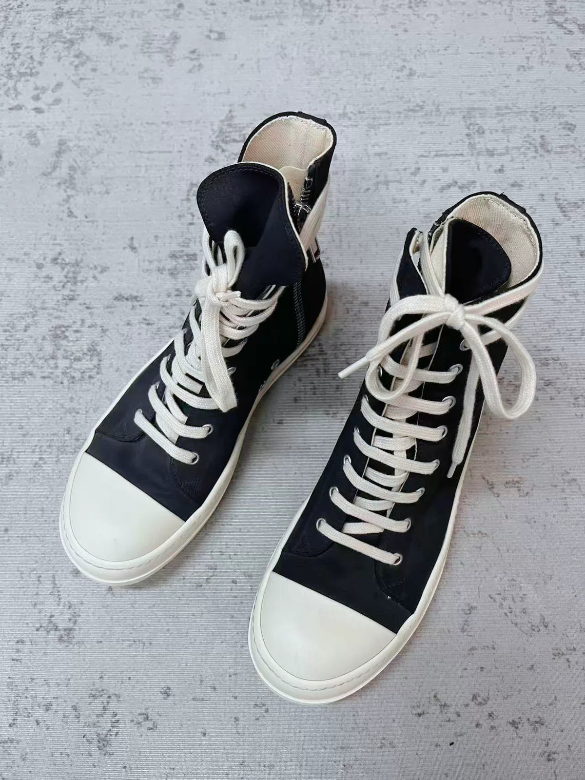 Rick Owens Drkshdw Side Logo Sneakers