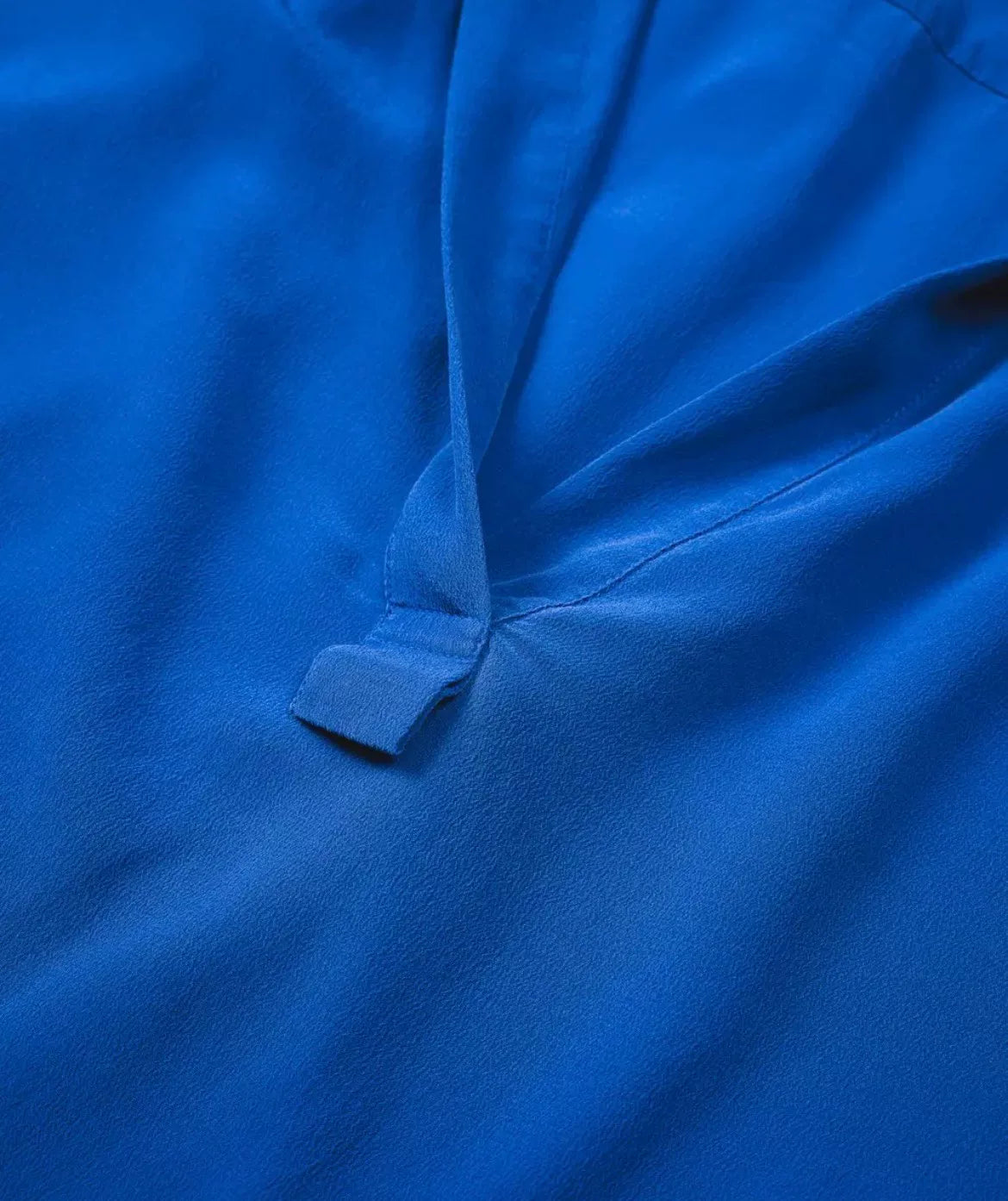 HERMES Silk V-Neck Sleeveless Shirt