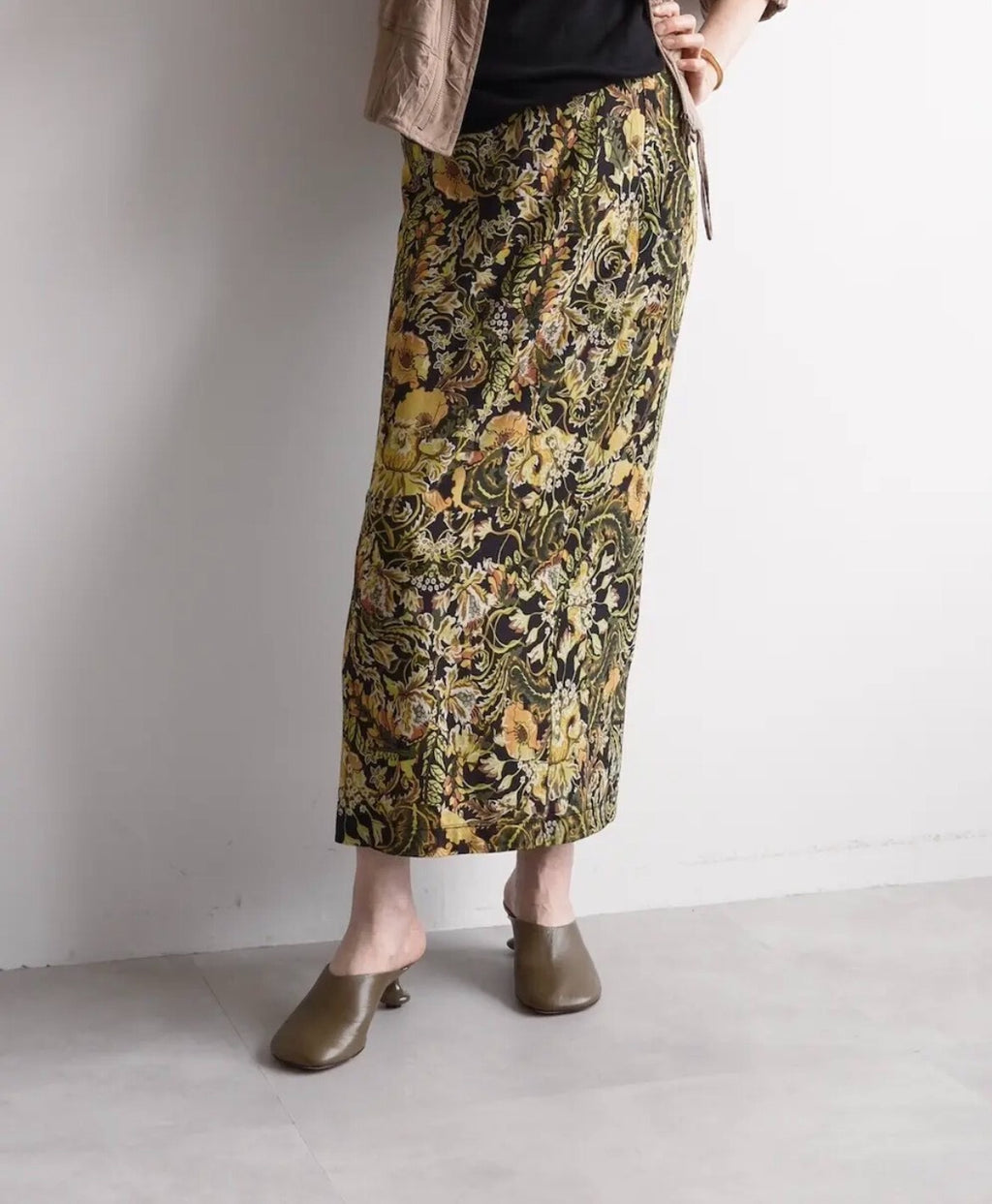Dries Van Noten Floral Botanical Print Dress