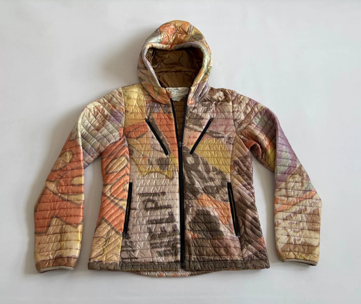 Comme Des Garçons nozomi ishiguro Cyber Polka Dot Hooded Lightweight Quilted Cotton Jacket