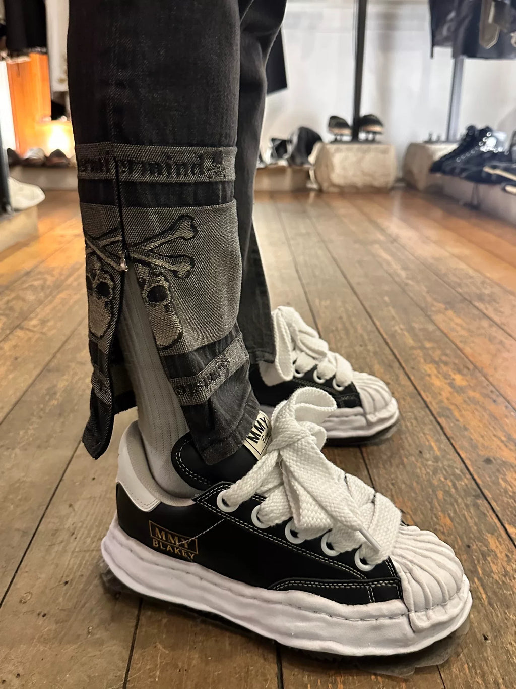 mastermind Japan SS13 dreaming SAMPLE Black Denim Jeans