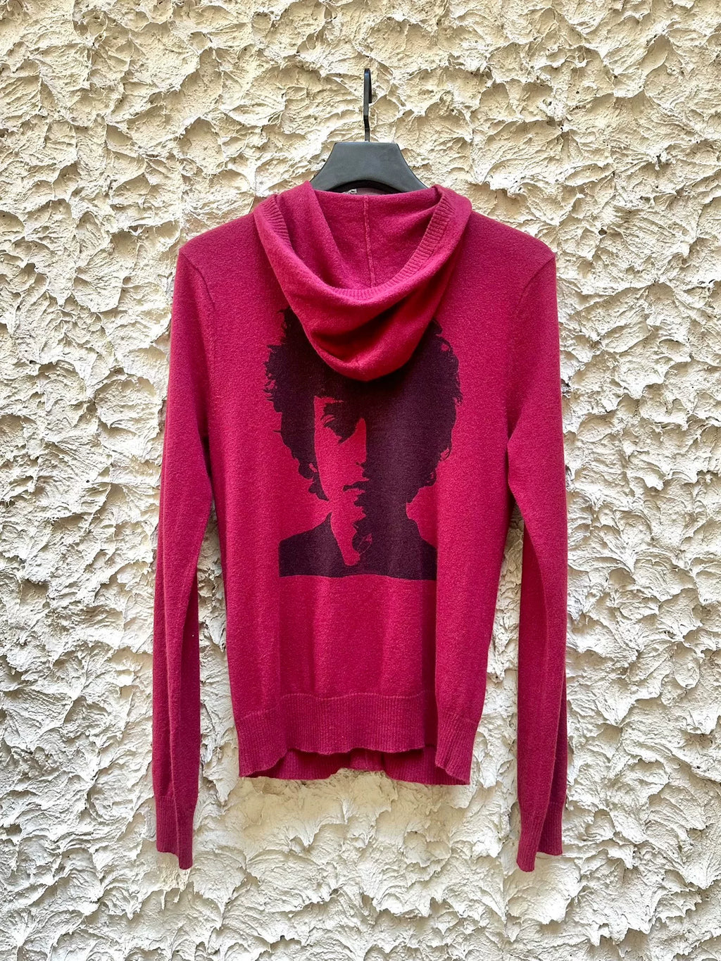 Hysteric Glamour Bob Dylan Knitted Hysteria Zip-Up Jacket