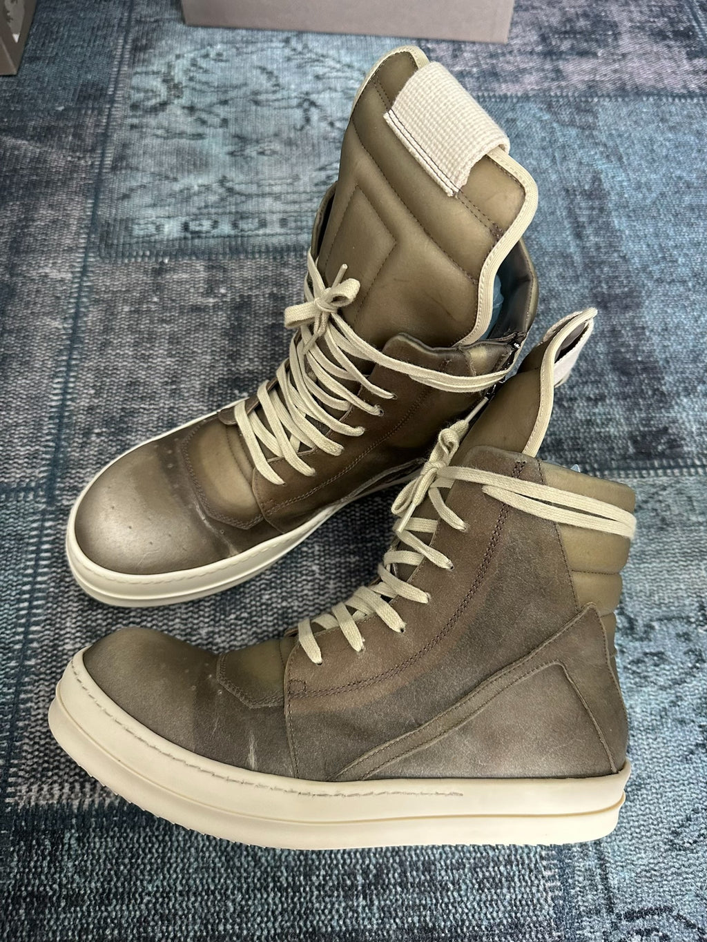Rick Owens Inverted-Triangle Sneakers