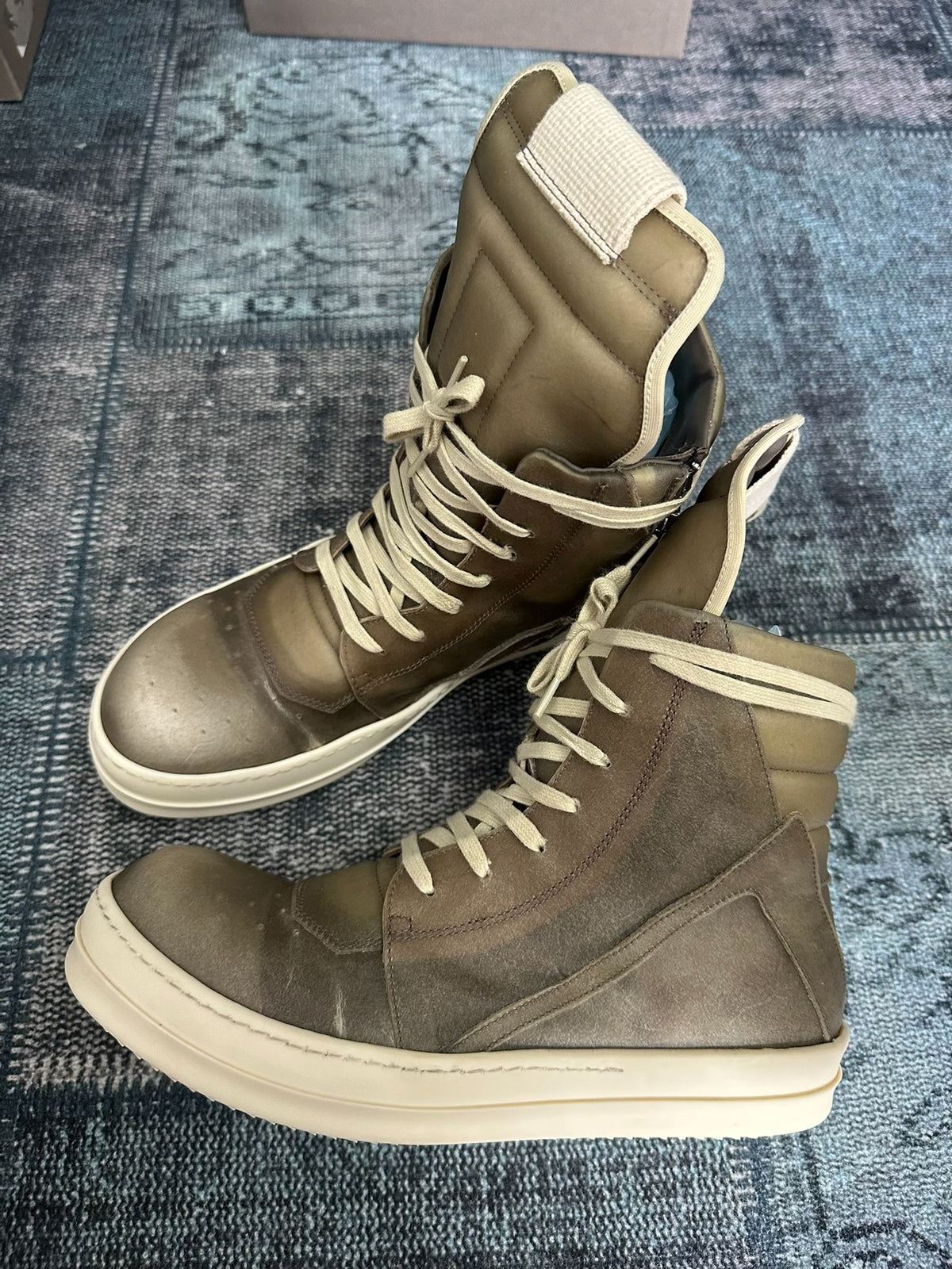 Rick Owens Inverted-Triangle Sneakers