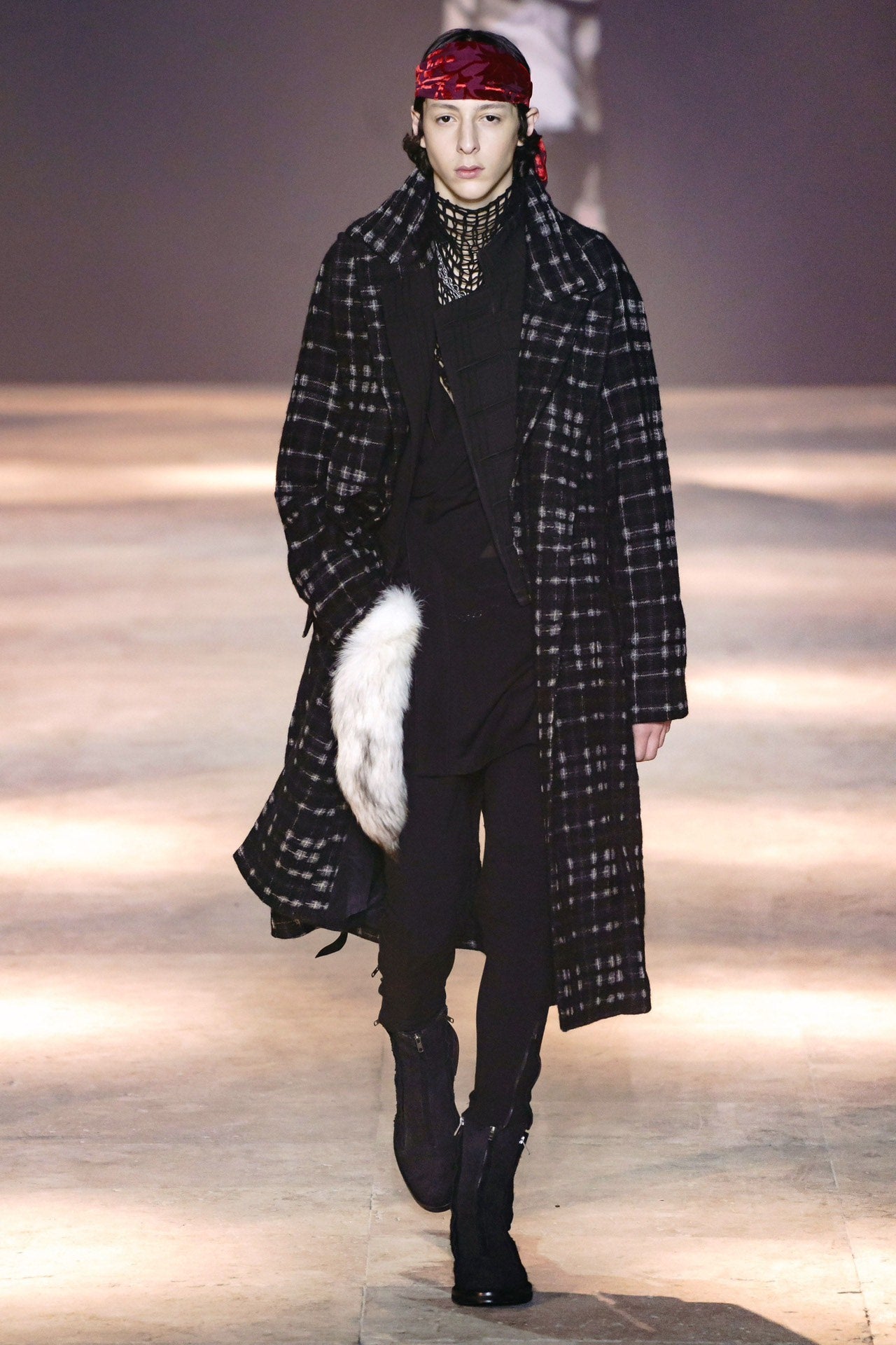 Ann Demeulemeester FW19 Runway Biker Pants