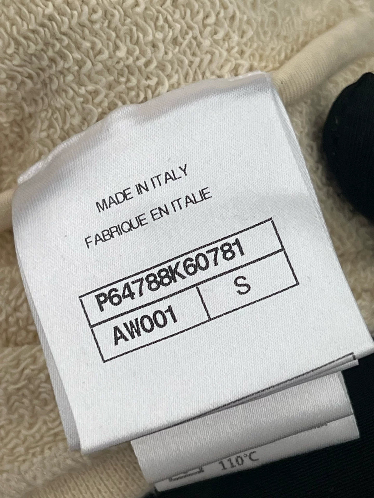 Chanel Sequin Logo Cotton Crew Neck Sweater
